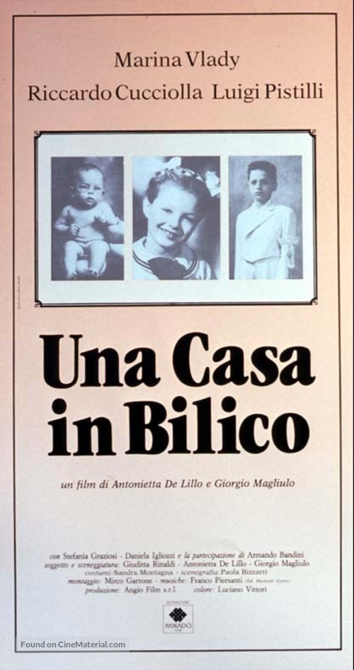 Una casa in bilico - Italian Movie Poster