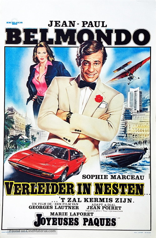 Joyeuses P&acirc;ques - Belgian Movie Poster