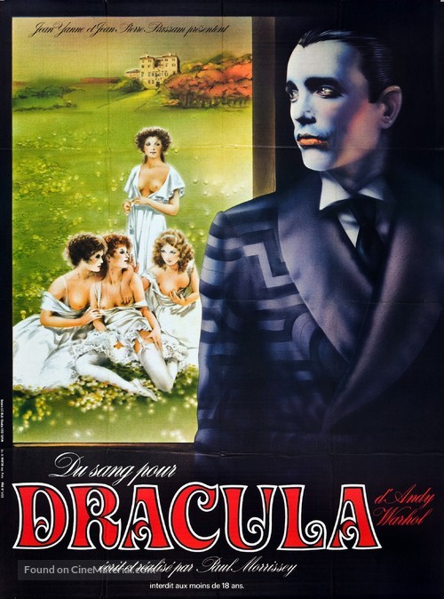 Blood for Dracula - French Movie Poster
