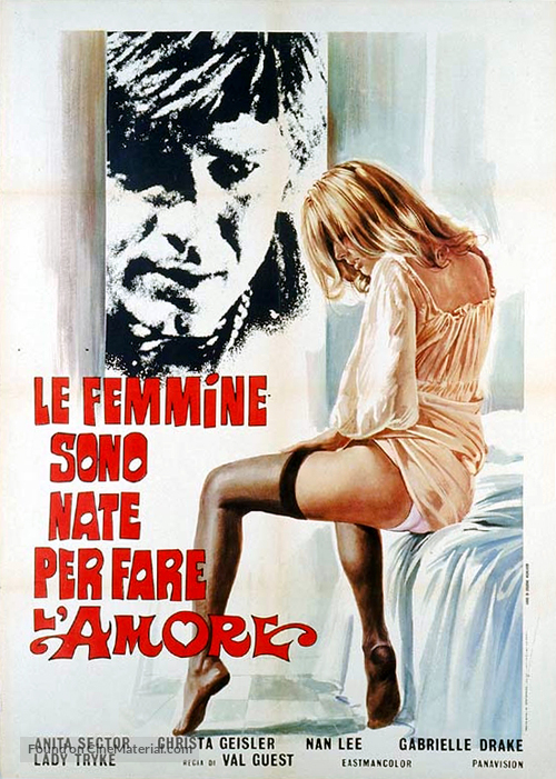 Au Pair Girls - Italian Movie Poster