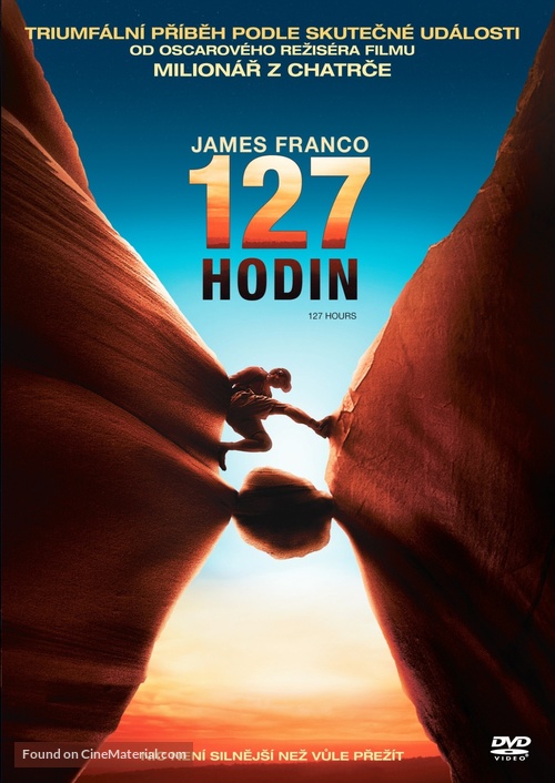 127 Hours - Czech DVD movie cover