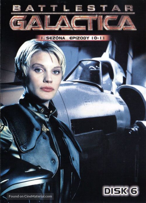 &quot;Battlestar Galactica&quot; - Czech DVD movie cover