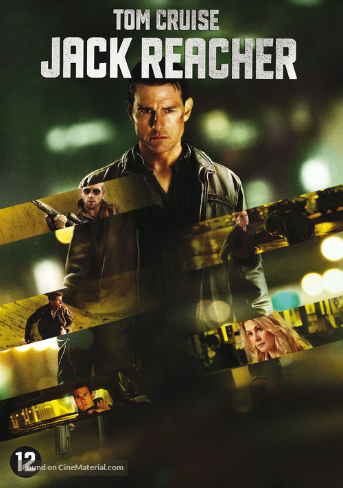 Jack Reacher - Dutch DVD movie cover
