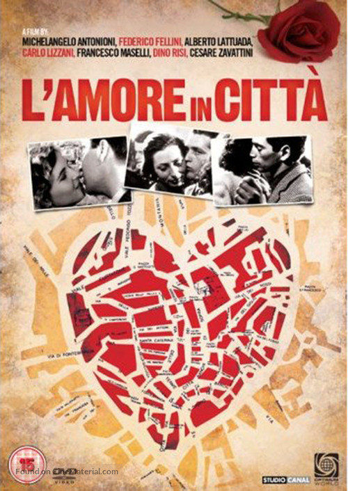 Amore in citt&agrave;, L&#039; - British Movie Cover