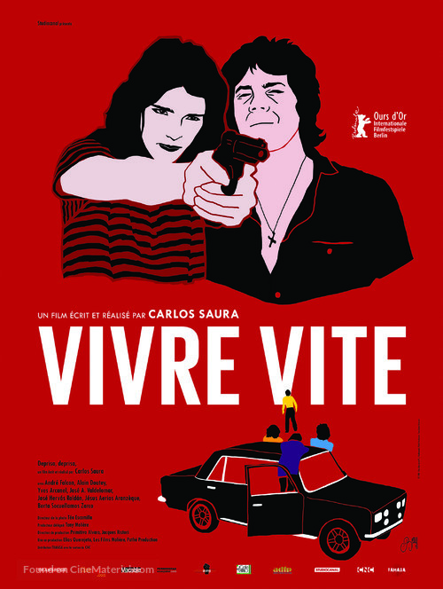 Deprisa, deprisa - French Re-release movie poster