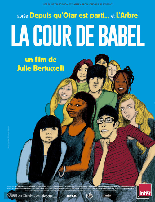 La Cour de Babel - French Movie Poster