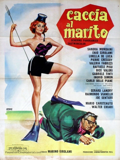 Caccia al marito - Italian Movie Poster