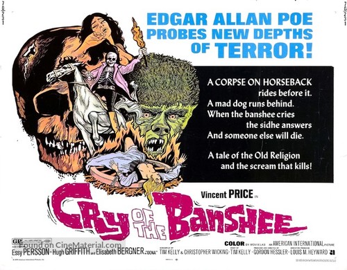 Cry of the Banshee - Movie Poster