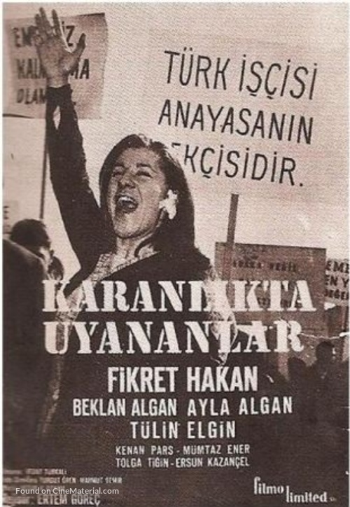 Karanlikta uyananlar - Turkish Movie Poster