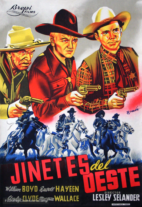 Three Men from Texas - Spanish Movie Poster