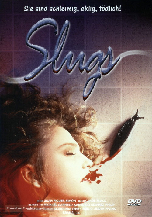 Slugs, muerte viscosa - German DVD movie cover