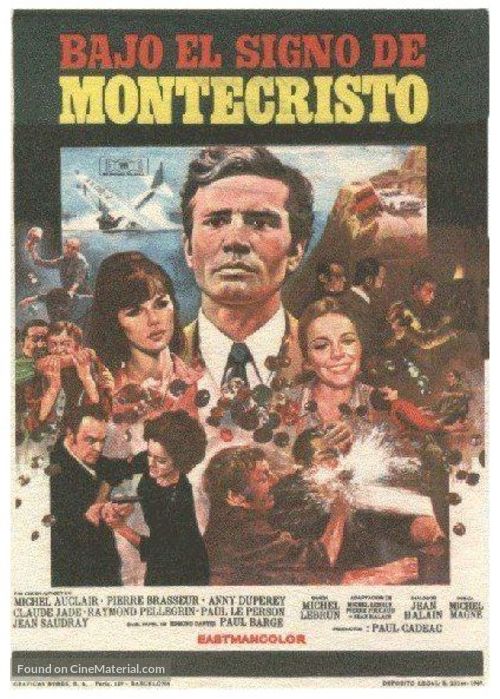 Sous le signe de Monte-Cristo - Spanish Movie Poster