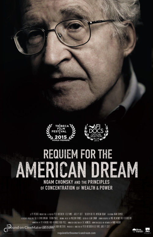 Requiem for the American Dream - Canadian Movie Poster