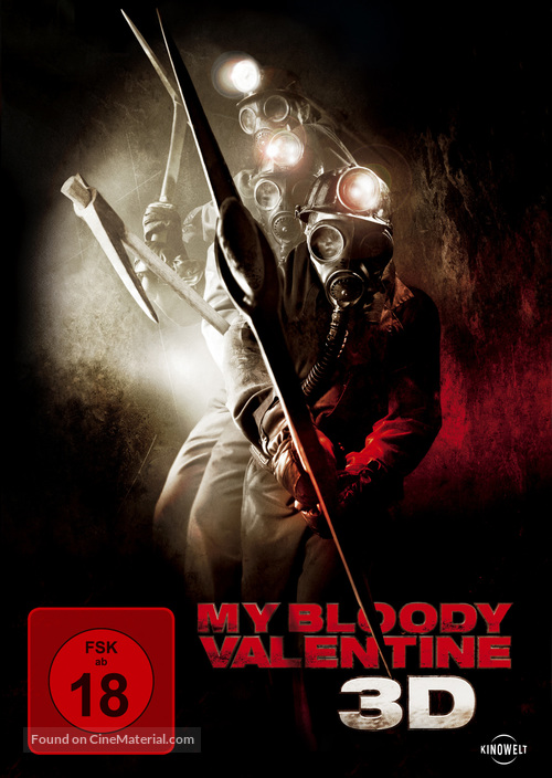 My Bloody Valentine - German DVD movie cover