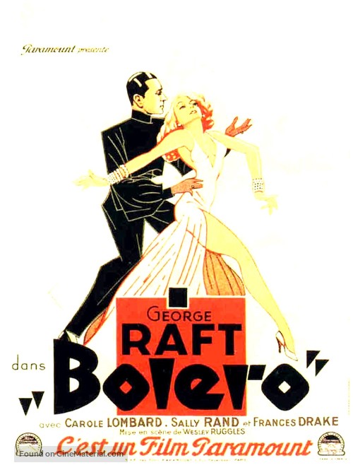 Bolero - French Movie Poster