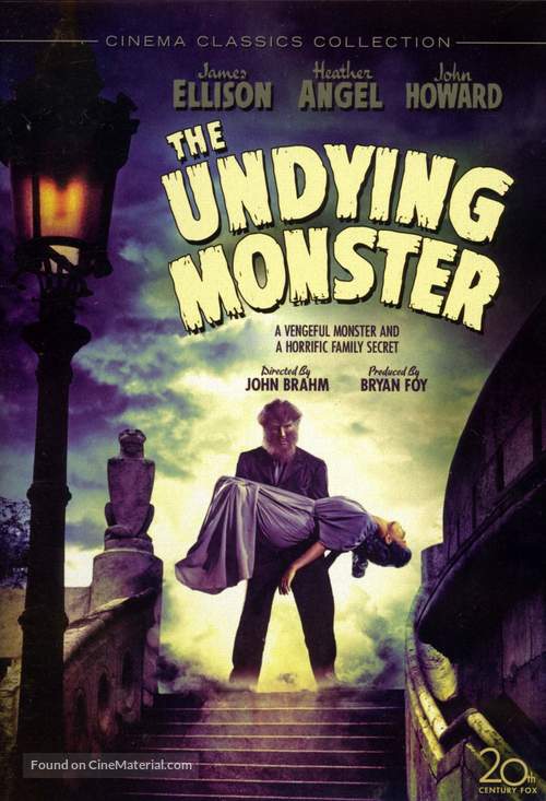 The Undying Monster - DVD movie cover