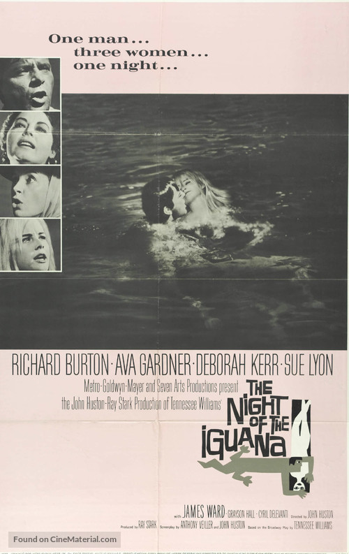 The Night of the Iguana - Movie Poster