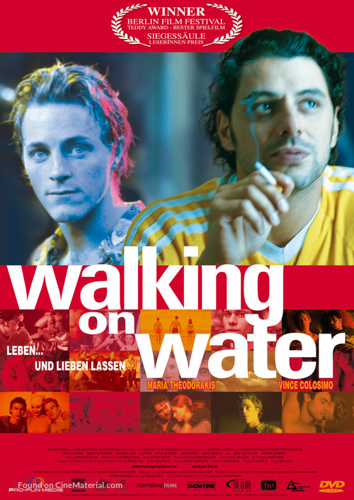 Walking on Water - German DVD movie cover