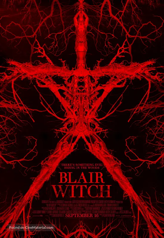 Blair Witch - Canadian Movie Poster