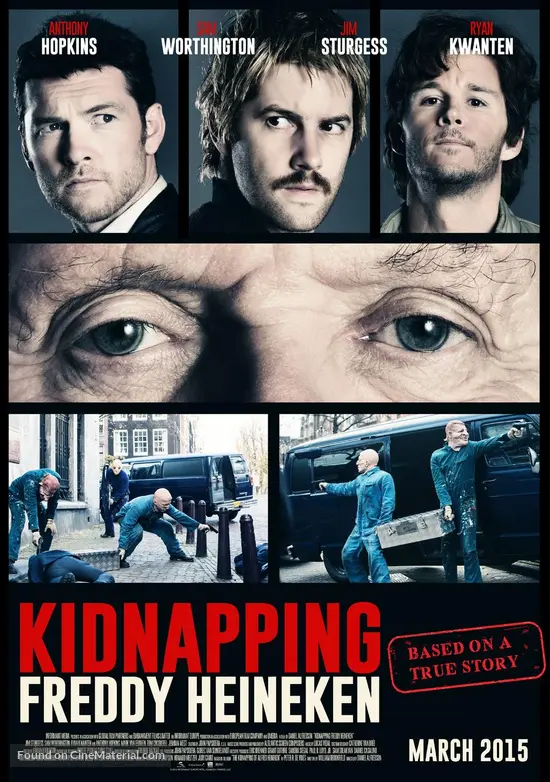 Kidnapping Mr Heineken 2015 Indonesian Movie Poster