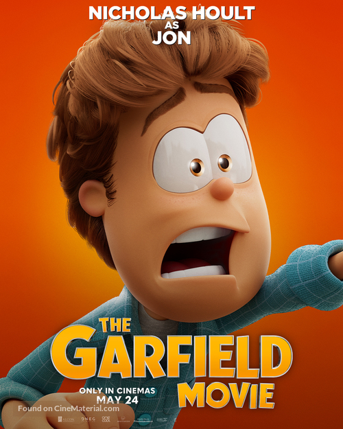 The Garfield Movie - British Movie Poster