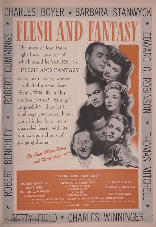 Flesh and Fantasy - Movie Poster