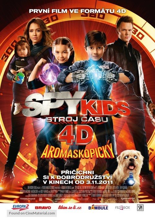 Spy Kids: All the Time in the World in 4D - Czech Movie Poster