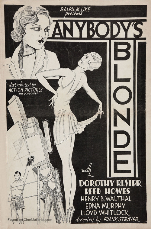 Anybody&#039;s Blonde - poster