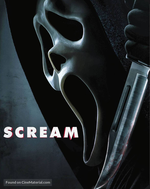 Scream - British Blu-Ray movie cover