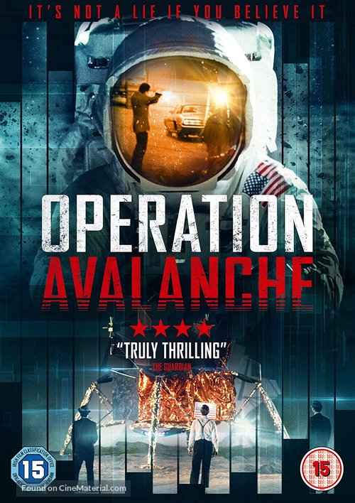 Operation Avalanche - British DVD movie cover