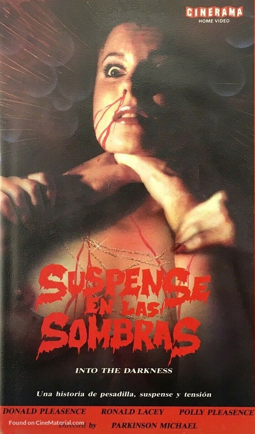 Into the Darkness - Spanish VHS movie cover