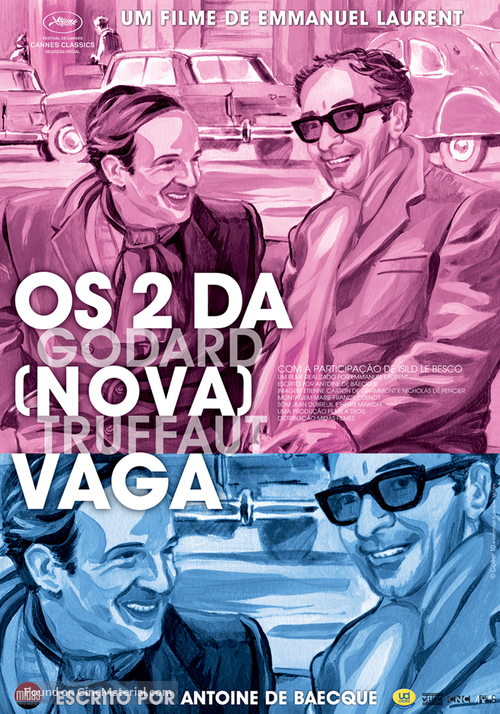 Deux de la Vague - Portuguese Movie Poster