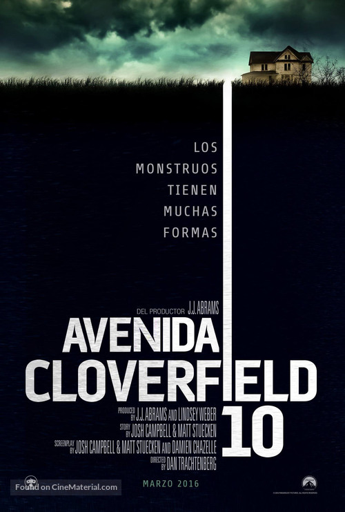 10 Cloverfield Lane - Spanish Movie Poster