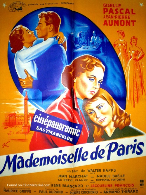 Mademoiselle de Paris - French Movie Poster