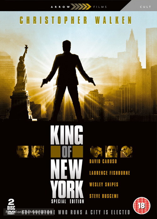 King of New York - British Movie Cover