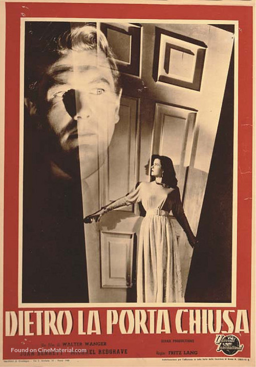 Secret Beyond the Door... - Italian Movie Poster