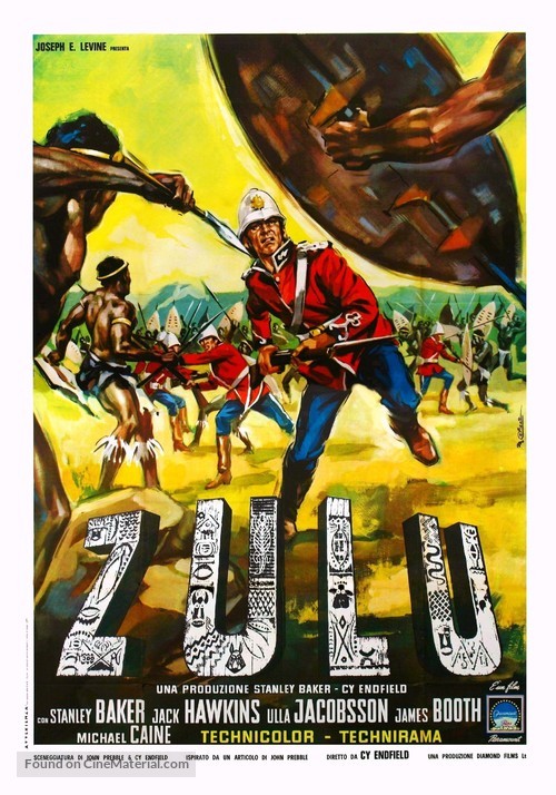 Zulu - Italian Movie Poster