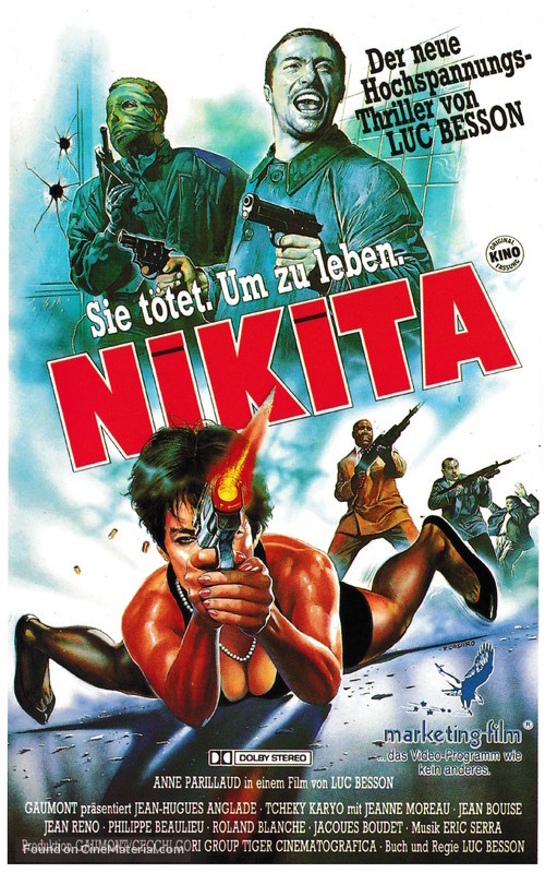 Nikita - German Movie Poster