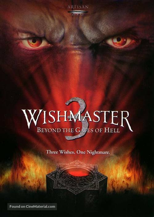 Wishmaster 3: Beyond the Gates of Hell - DVD movie cover
