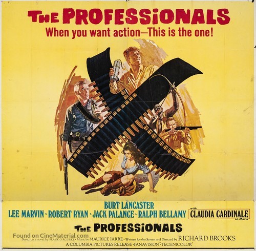 The Professionals - Movie Poster