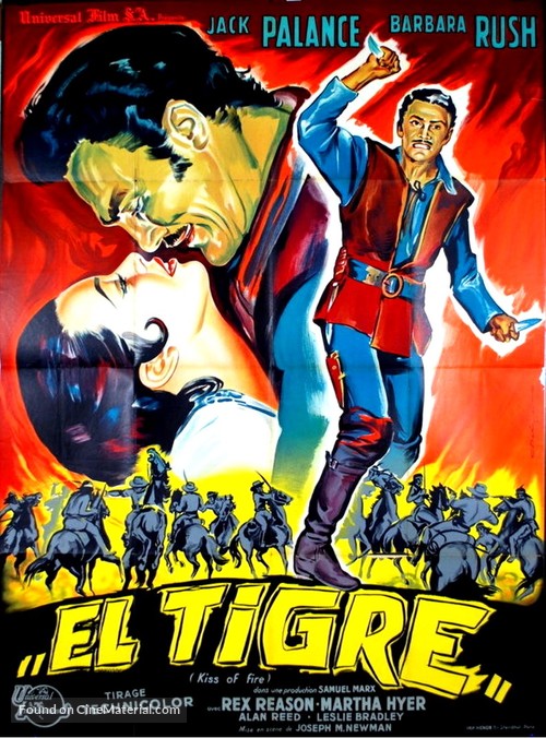 Kiss of Fire - French Movie Poster
