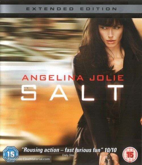 Salt - British Blu-Ray movie cover