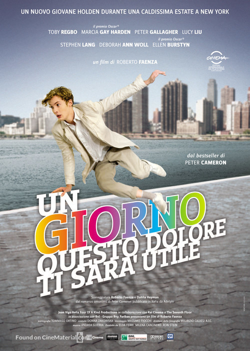 Someday This Pain Will Be Useful to You - Italian Movie Poster