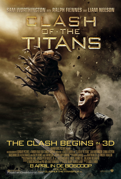 Clash of the Titans - Dutch Movie Poster