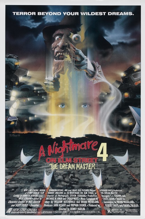 A Nightmare on Elm Street 4: The Dream Master - Movie Poster