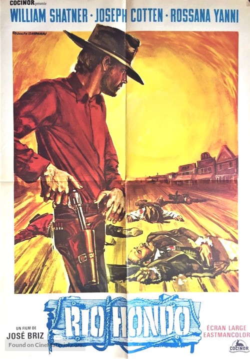 Comanche blanco - French Movie Poster