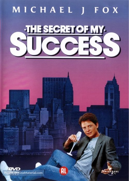 The Secret of My Success - Dutch Movie Cover