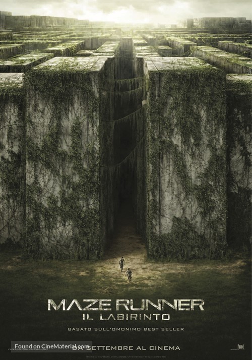 The Maze Runner - Italian Movie Poster