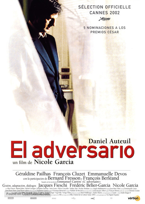L&#039;adversaire - Spanish Movie Poster