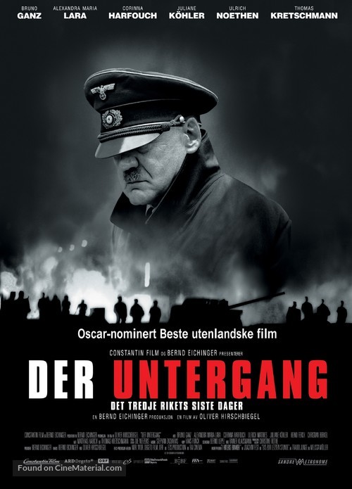 Der Untergang - Danish Movie Poster